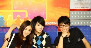 馬璐、高婭媛、馬海生合照（左起）