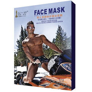 男士淨顏修護蠶絲面膜