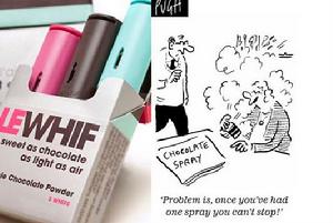 吸入式朱古力現身英國 不用擔心卡路里