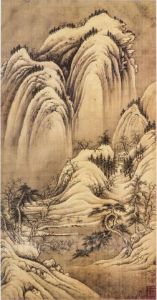 仿李成寒林雪景圖 仿李成寒林雪景圖