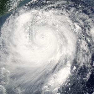 颱風海棠雲圖