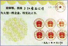 國家大型企業證書