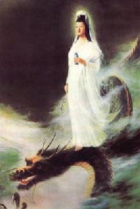 觀音送畫 觀音送畫