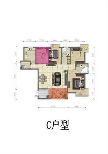 南北通透全明四房，建築面積約142㎡
