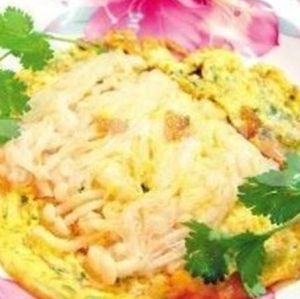 金針菇煎餅 金針菇煎餅