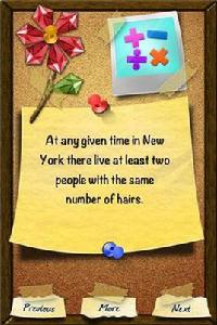 神奇的數學事實賀卡 神奇的數學事實賀卡