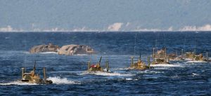 俄羅斯太平洋艦隊舉行軍演