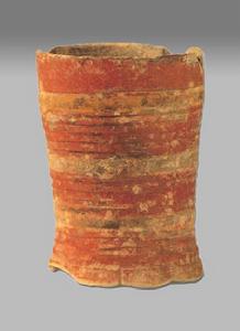 新石器北陰陽營條帶紋杯圖