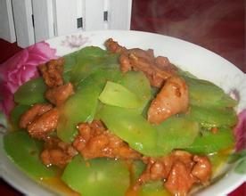 兔肉炒萵筍 兔肉炒萵筍