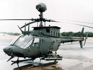 美國OH-58D直升機