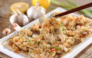 蒜茸蒸蟶子 蒜茸蒸蟶子