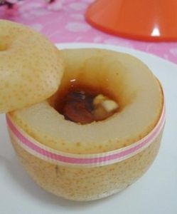 川貝杏仁羅漢果雪梨蠱 川貝杏仁羅漢果雪梨蠱