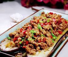 肉碎豆酥烤茄子 肉碎豆酥烤茄子