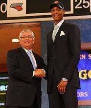 安東尼&middot;蘭多夫選秀時照片