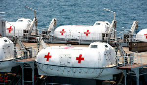 和平方舟號的備有救生艇