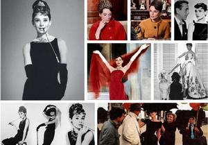 她是Givenchy式優雅的代名詞 時裝，只有穿在恰當的人身上才能演繹出它真正的味道。1961年，當奧黛麗&middot;赫本穿著Givenchy的黑色長裙出現在《蒂凡尼的早餐》中，Givenchy立刻和赫本一道成為電影史上不朽的豐碑。赫本與Givenchy的夢幻組合在20世紀60年代的時裝樹立了一個優雅的樣板。Givenchy為赫本在《蒂凡尼的早餐》、《薩布琳娜》、《甜姐兒》、《謎中謎》等影片中設計的戲服，引領起一波又一波的時尚風潮。　 其實，Givenchy與赫本的合作並不是因為赫本是一位大明星。1953年，剛剛飾演了《羅馬假日》赫本在歐洲還名不見經傳，她來到巴黎拜謁已負盛名的Givenchy先生。設計師只當她是個不入流的小明星，卻被她換裝後的亮相驚艷了，立刻贊助了她在《薩布琳娜》中的所有演出服。從那天開始，他們之間的友誼一直持續到赫本去世。　 赫本與Givenchy結緣是因為她自身古典與現代兼具的氣質高度貼合Givenchy的美學訴求；而非她作為“明星”的身份。