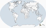 奧島秧雞分布圖