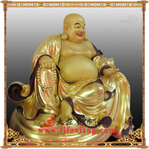 布袋彌勒佛,貼金彌勒佛