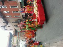 美國費城市唐人街游神