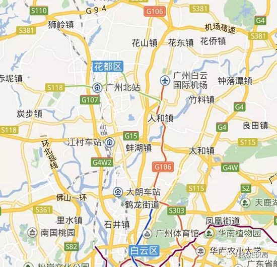 坐軌道交通去白雲機場 顯然要便捷得多