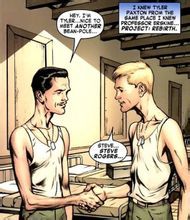 身體瘦弱的史蒂夫·羅傑斯