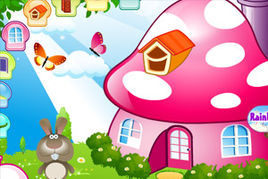 裝飾蘑菇小屋 裝飾蘑菇小屋