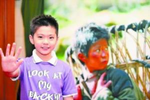 （圖）《熊貓回家路》小主人公扮演者原島大地