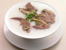 豬肝紫米粥