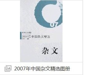 2007年中國雜文精選 2007年中國雜文精選