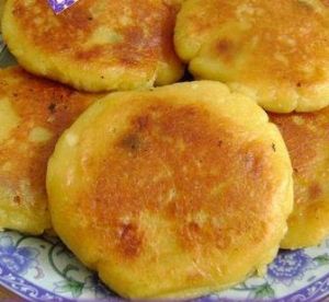 地瓜蜜豆煎餅 地瓜蜜豆煎餅