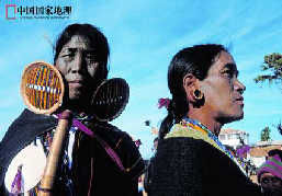緬甸欽族婦女