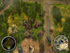 《沖向柏林》俯視戰場