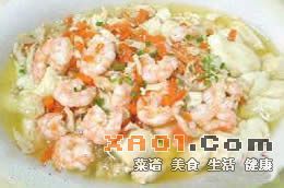 羊肉蝦仁燒豆腐 羊肉蝦仁燒豆腐