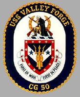 （圖）美國海軍提康德羅加級飛彈巡洋艦CG-50標誌