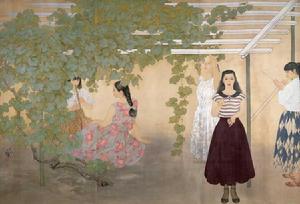 何家英《酸葡萄》