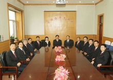 院領導全體合影