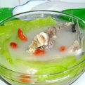 佛手瓜杞子魚頭湯