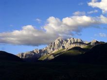 雀兒山周邊風光