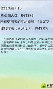 音樂智慧型測試 音樂智慧型測試