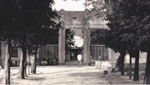 八十年代初期的校門景色