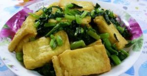 雪菜回鍋豆腐 雪菜回鍋豆腐