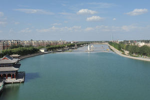 敦煌黨河風情線國家級水利風景區