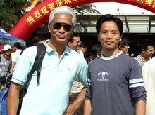 香港武打影星高雄與莫天崇教練
