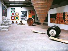 管藝當代文獻館展館一側