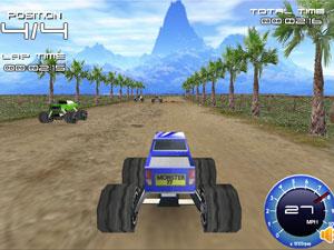 3D越野大卡車競速 3D越野大卡車競速