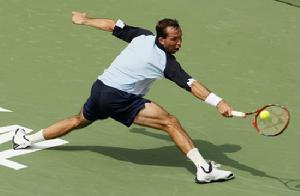 蒙特婁大師賽，斯泰潘內克反手救球