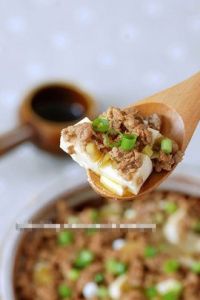 肉末蒸豆腐 肉末蒸豆腐