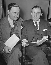 艾爾索普(右)和泰德·特納 (左)在白宮