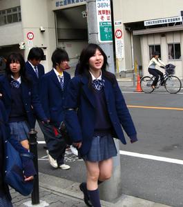 日本的高中生