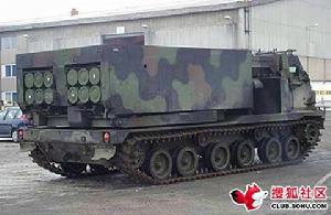 M270式227毫米多管火箭炮